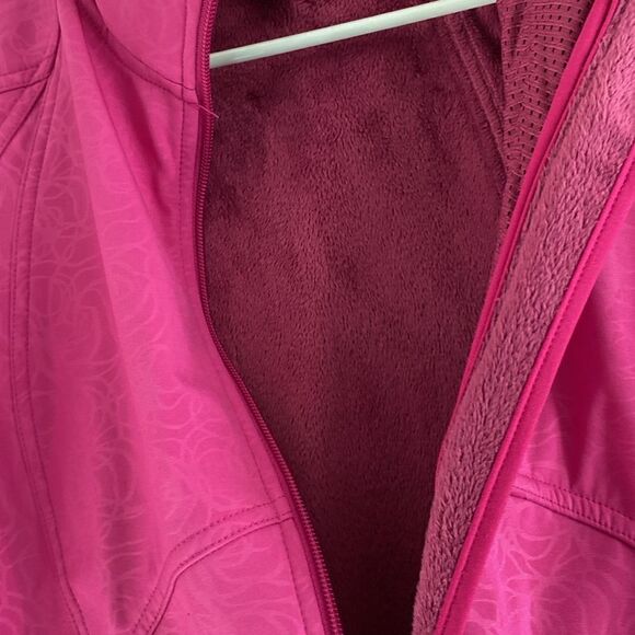 Double Diamond Ladies' Softshell Plush Lining 4-Way Stretch Jacket - Picture 10 of 10